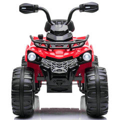 Kids Electric ATV Quadbike Ride - On – 12V Red (JS009) - Colorland Toys