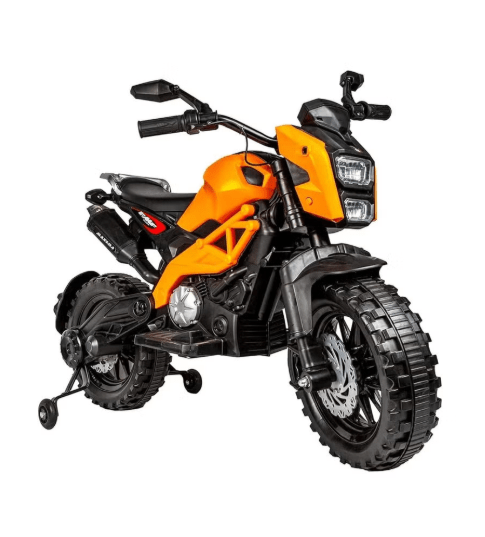 Kids Motor Bike Orange R6745 - Colorland Toys