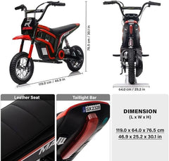 Kids Motorbike Pink LB - 350EL/SX2328 - Colorland Toys