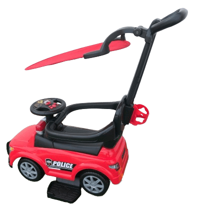 Kids Police Push Car FD - 6822 - Colorland Toys