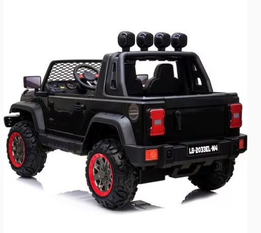 Kids Power Riding Jeep Black LB-2033EL — image 3