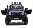 Kids Power Riding Jeep Black LB-2033EL
