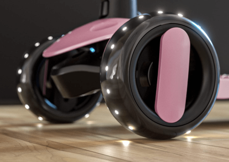 Kids Scooter with Lights Pink 103-57 — image 3
