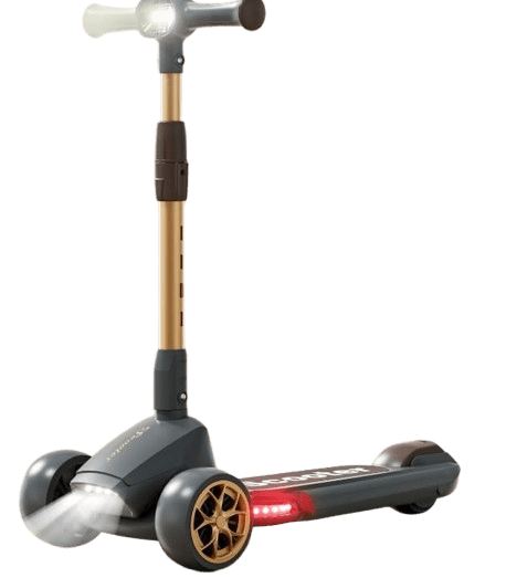 Kids Scooty Black/Gold ST8106 - Colorland Toys