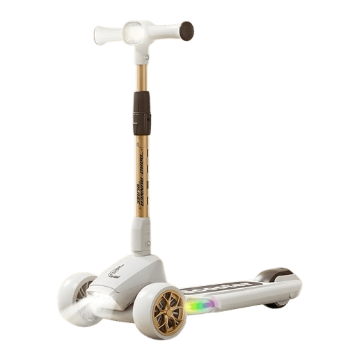 Kids Scooty White/Gold ST8106 - Colorland Toys