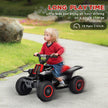 Kids Sportsman Quad Bike 530 Ride On Black BBH-029