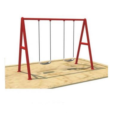 Kids Swing 2Set outdoor Playset Q008 — image 1