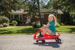 Kids Swing Car Red/Black MN067 - Colorland Toys