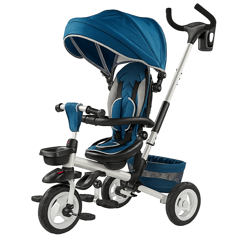 Kids Tricycle Royal Trike Blue LB - TR385HC - Colorland Toys