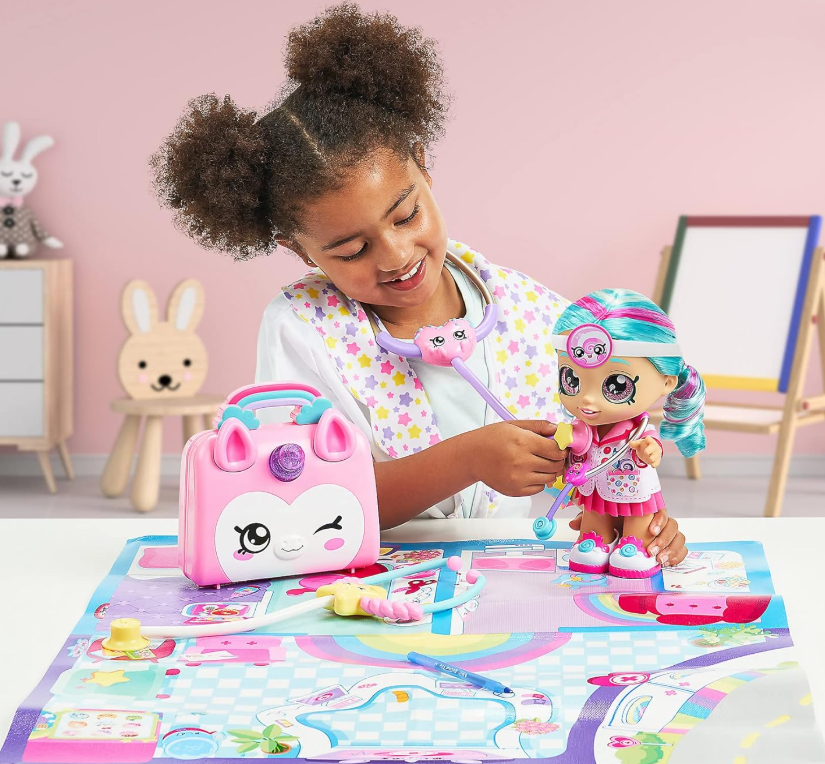 Kindi Kids Fun Time Doll 10inch - Dr Cindy Pops 50036 — image 6