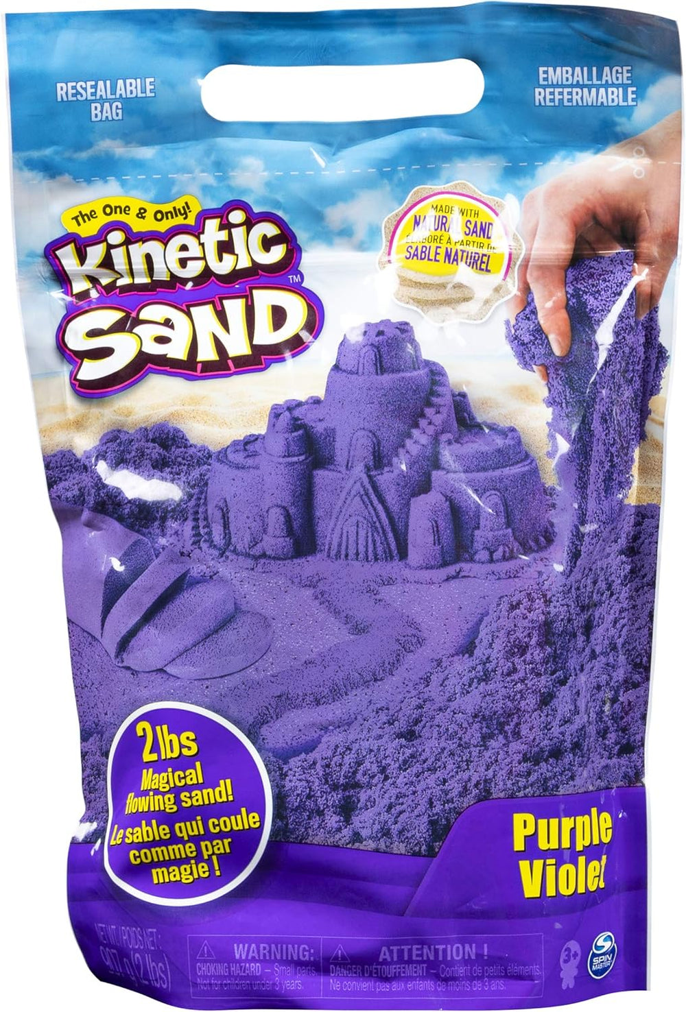 Kinetic Sand Color Bag 2lbs Asst. 6046035 - Colorland Toys