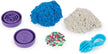 Kinetic Sand Flowfetti 4oz Playset with Roller & Confetti Shapes
