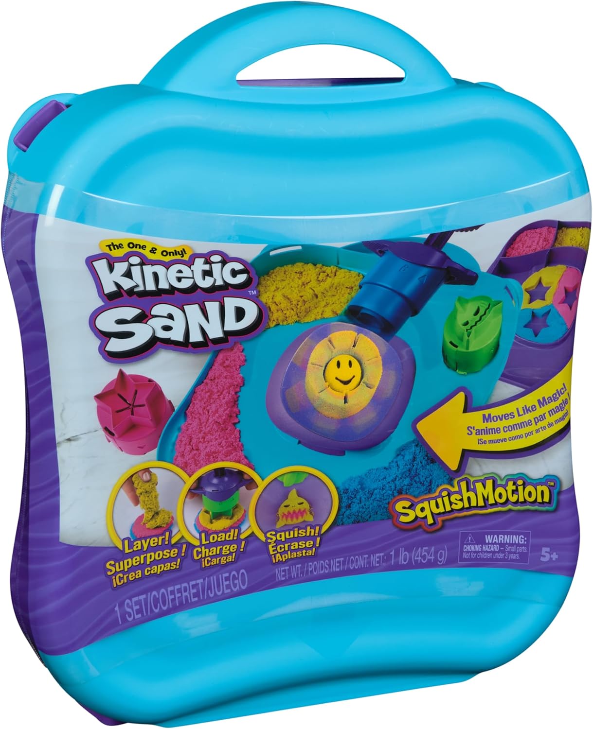 Kinetic Sand Squish Motion Set 6069401 - Colorland Toys