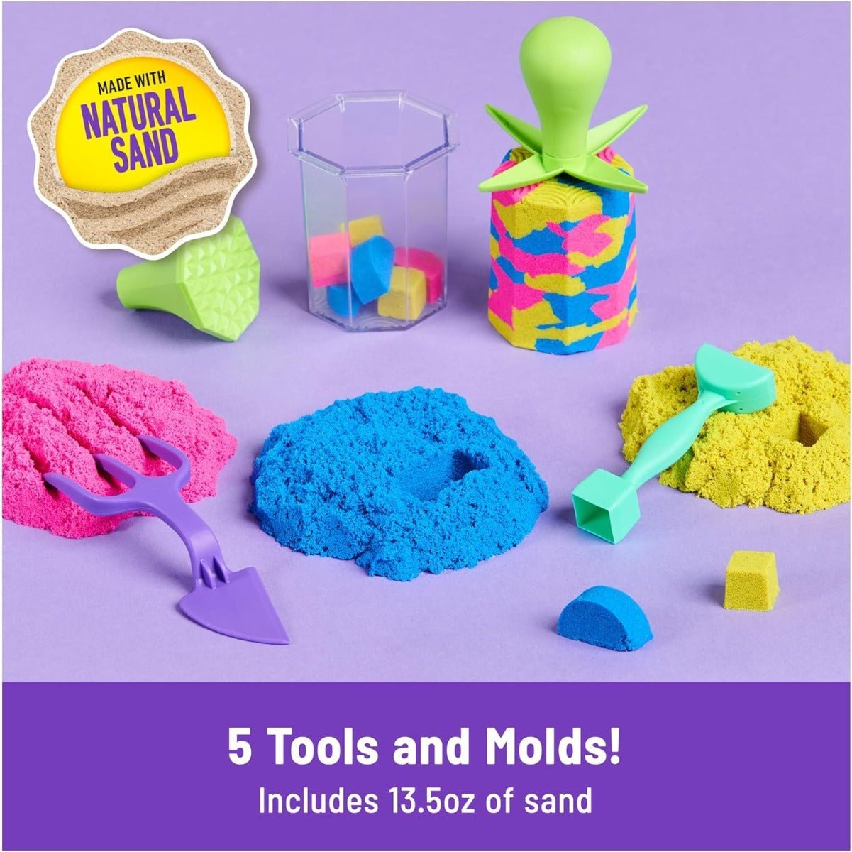 Kinetic Sand Squish N' Create 6065527 - Colorland Toys