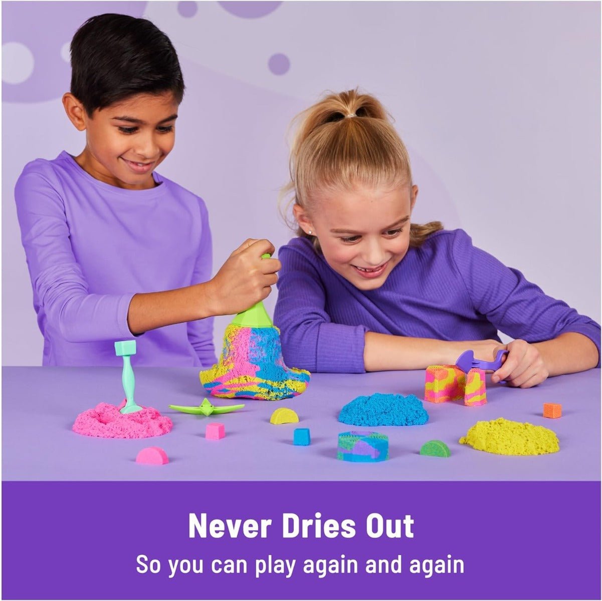 Kinetic Sand Squish N' Create 6065527 - Colorland Toys