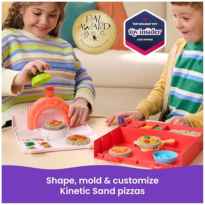 Kinetic Sand Squishpizza 6072551 - Colorland Toys