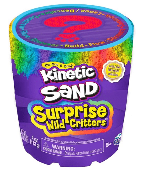 Kinetic Sand Surprise Asst Wild Critters 6066956 — image 1