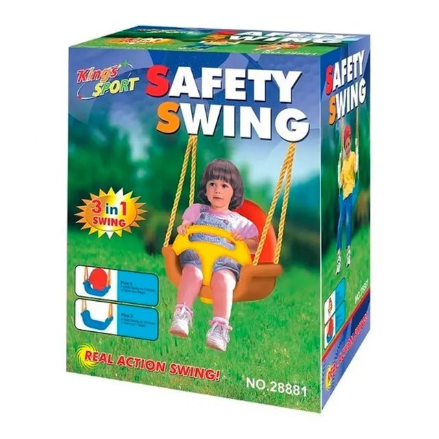 King Sport 3 - in - 1 Safety Swing 28881/S2720 - Colorland Toys