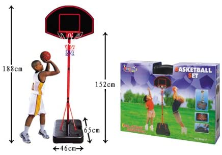 Kings Sport Basketball Hoop & Stand Outdoor Toy Set 20881F - Colorland Toys