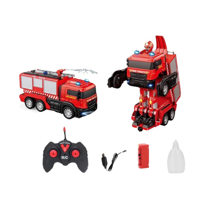 KRC Fire Fighting Remote Control Autobot Model Car 662-8 — image 1