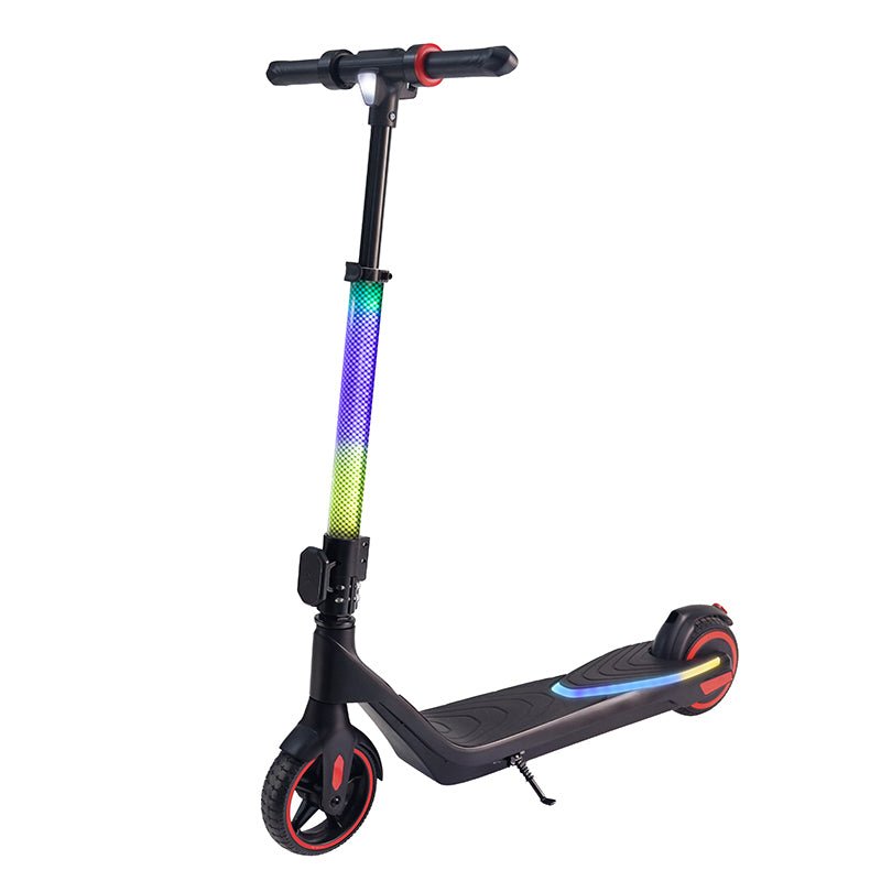 KUGUU X1 Electric Scooter Foldable LED Black — image 1