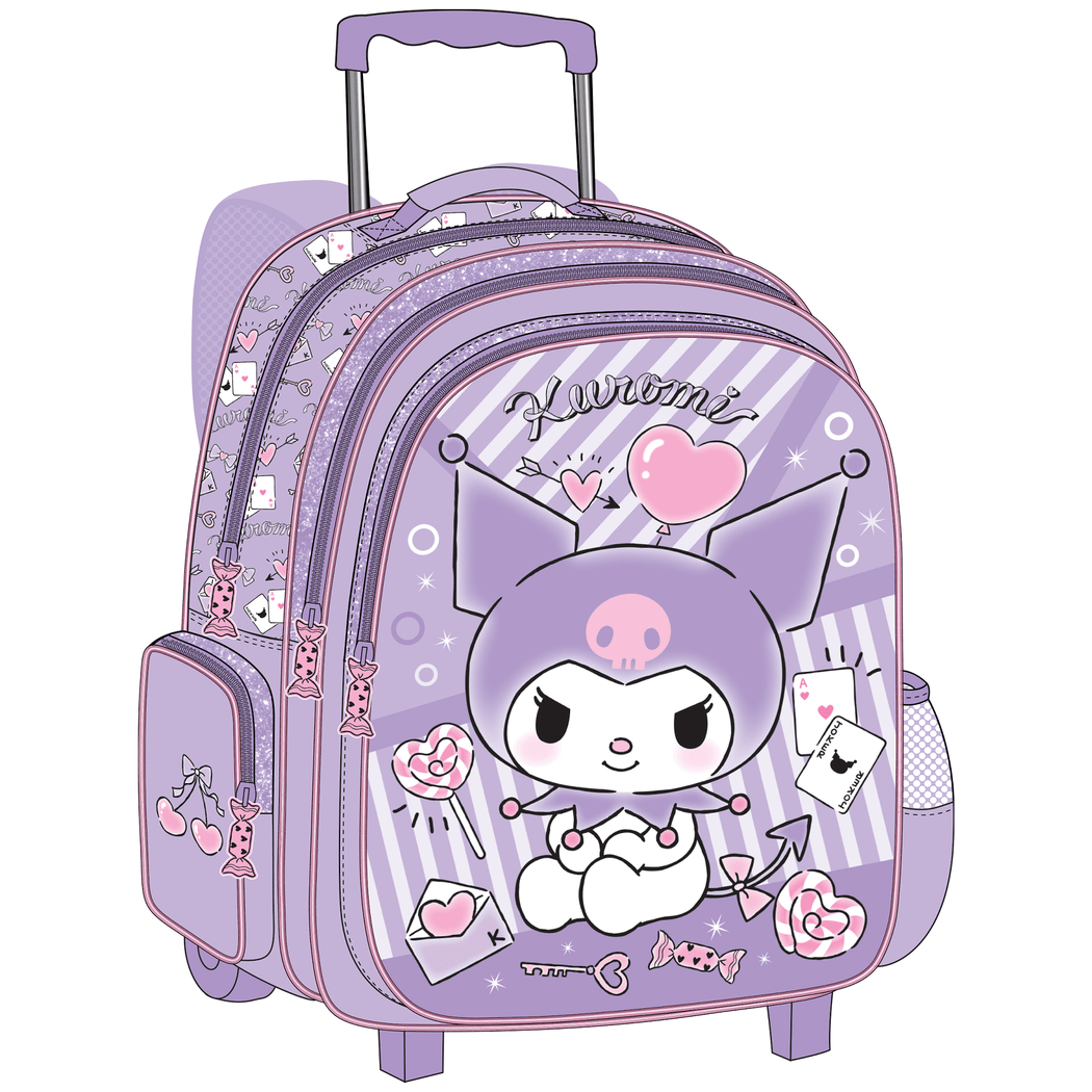 Kuromi Trolley Bag 18inch FKST - 31125 - Colorland Toys
