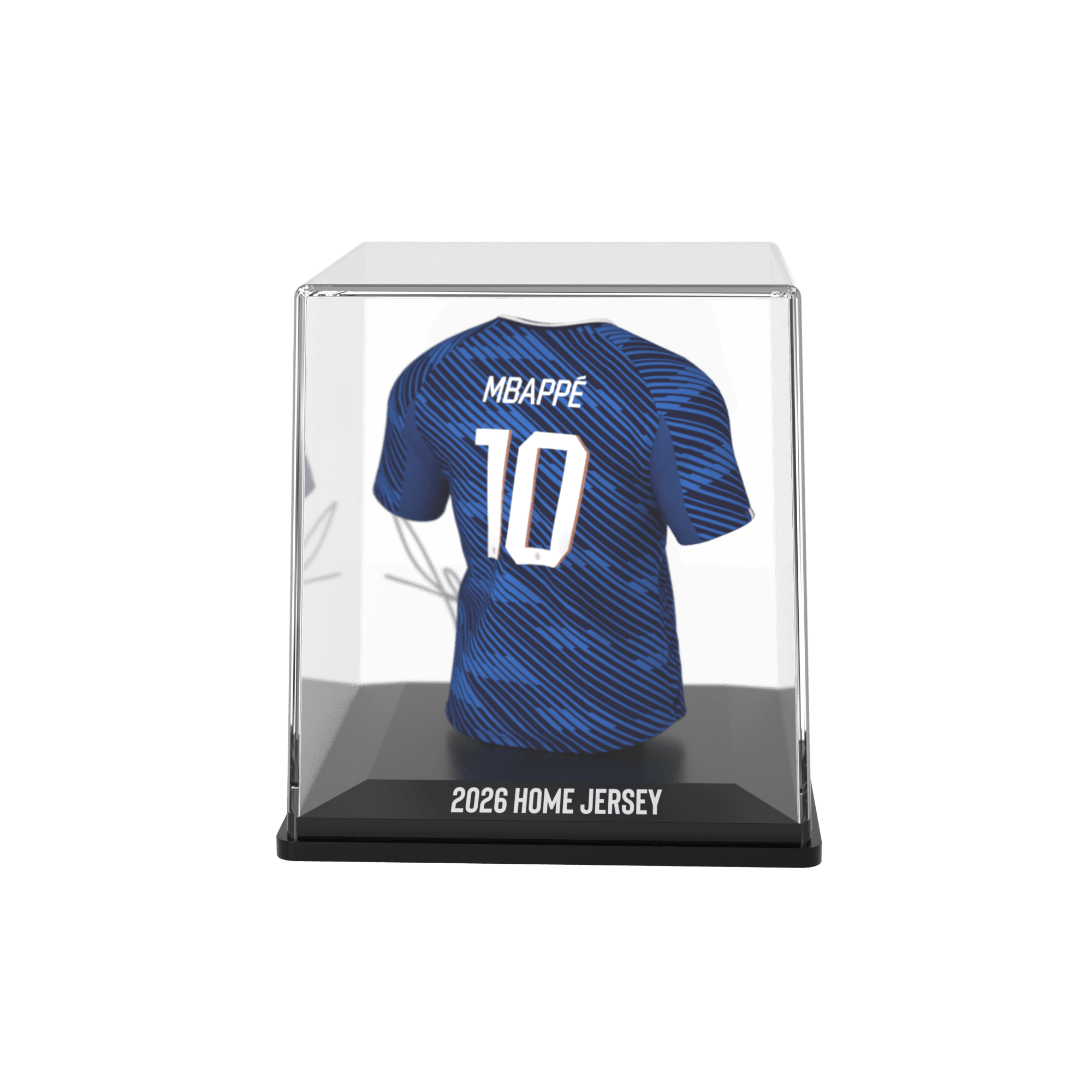 Kylian Mbappé Official FFF Collectible Mini Jersey – 2026 Home Kit - Colorland Toys