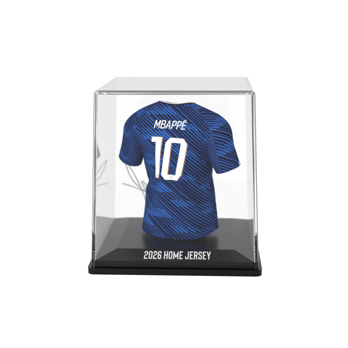 Kylian Mbappé Official FFF Collectible Mini Jersey – 2026 Home Kit — image 4