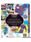 Kaleidoscope Neon Colouring: Comic Art