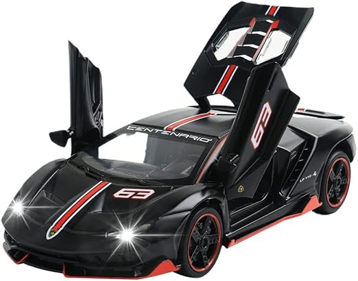 Lamborghini Aventador Pullback Diecast Car 770-4 — image 3