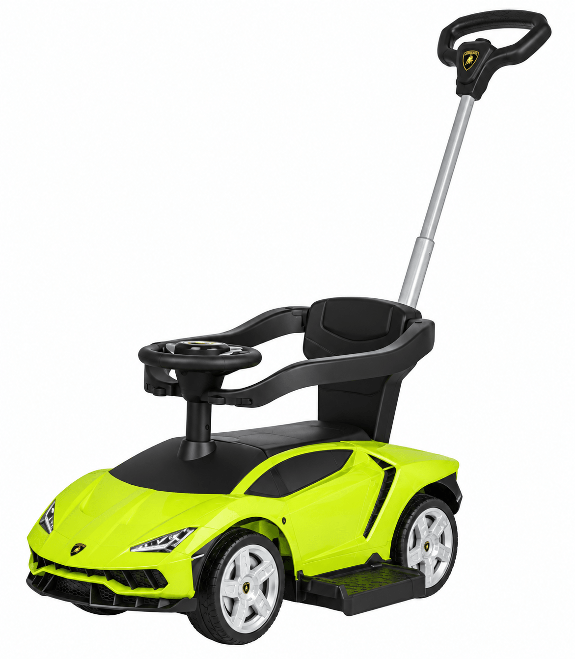 Lamborghini Centenario Push Car With Handle Green B9899/3726 — image 1