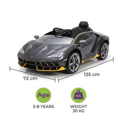 Lamborghini Centenario Ride-On Car Grey | 6726R - Colorland Toys