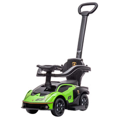 Lamborghini Essenza SC V12 Ride - on Car with Handle Green 661 B10021 - Colorland Toys