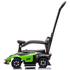 Lamborghini Essenza SC V12 Ride - on Car with Handle Green 661 B10021 - Colorland Toys