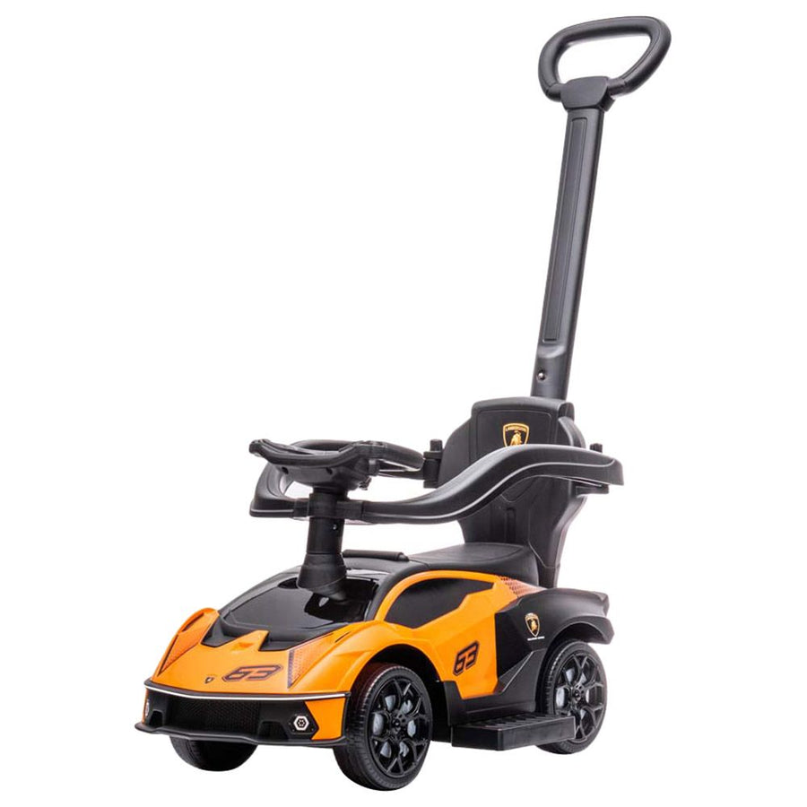 Lamborghini Essenza SC V12 Ride-on Car with Handle Orange 661 B10021 — image 1