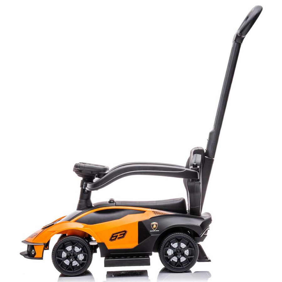 Lamborghini Essenza SC V12 Ride-on Car with Handle Orange 661 B10021 — image 2
