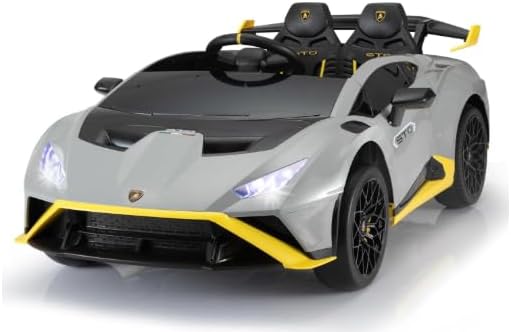 Lamborghini Huracan STO Electric Ride On Car 2M Grey SMT555 — image 1
