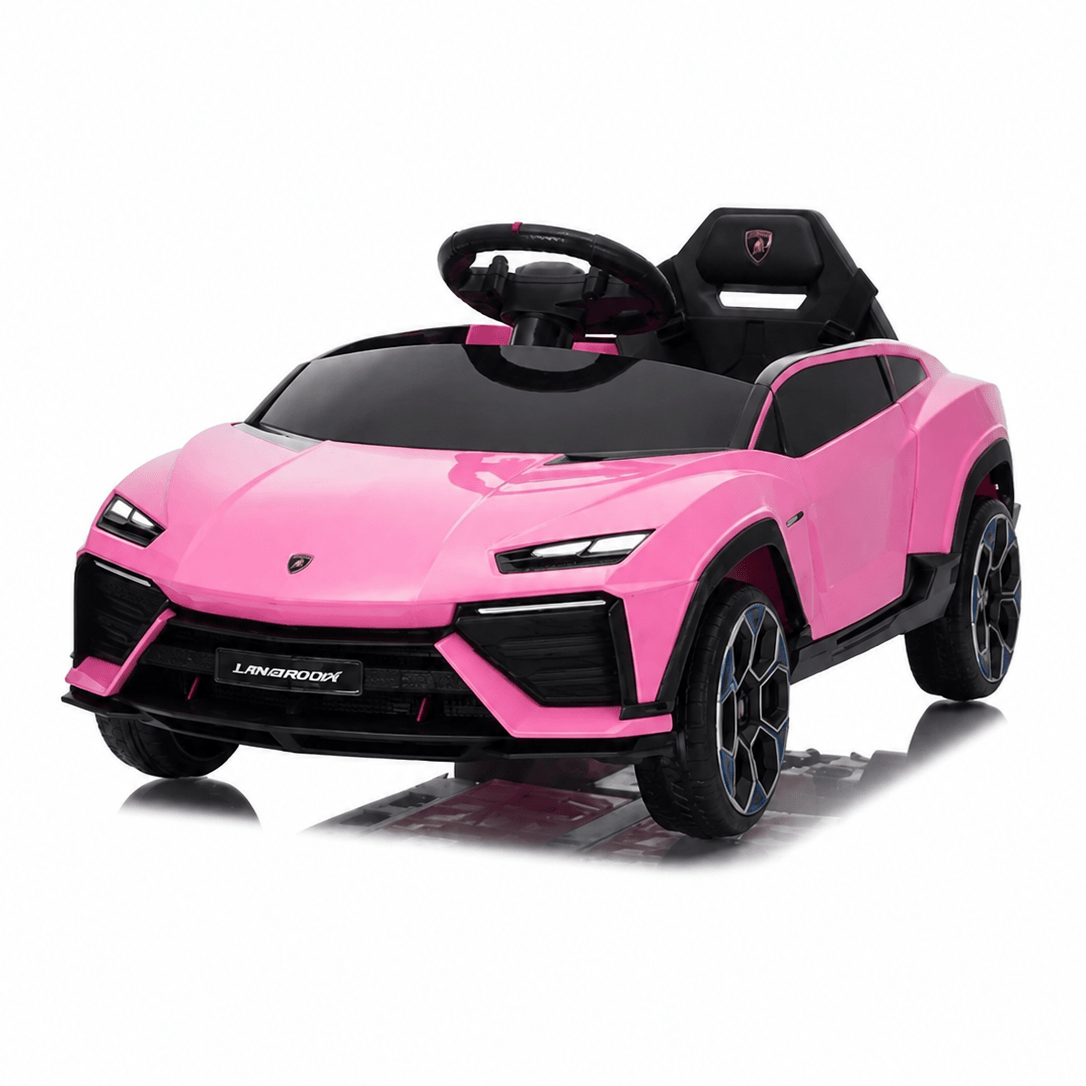 Lamborghini Lanzador Kids Electric Car Pink | LB-8060EL - Colorland Toys