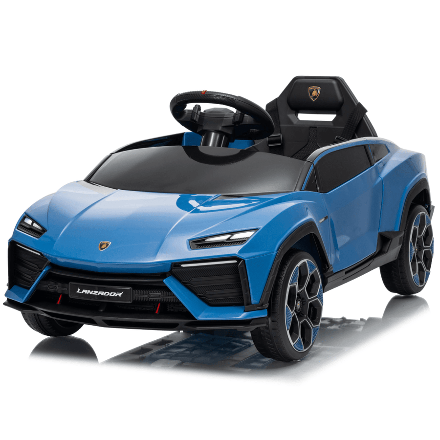 Lamborghini Lanzador Kids Electric Car Blue | LB-8060EL — image 1