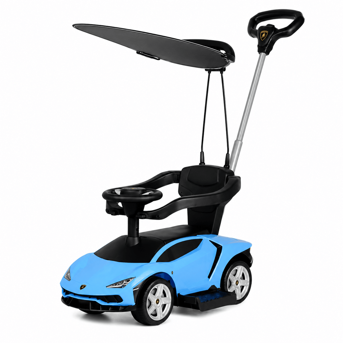 Lamborghini Pushing Car with Handle and Shade Blue 3726C/3726AC — image 1