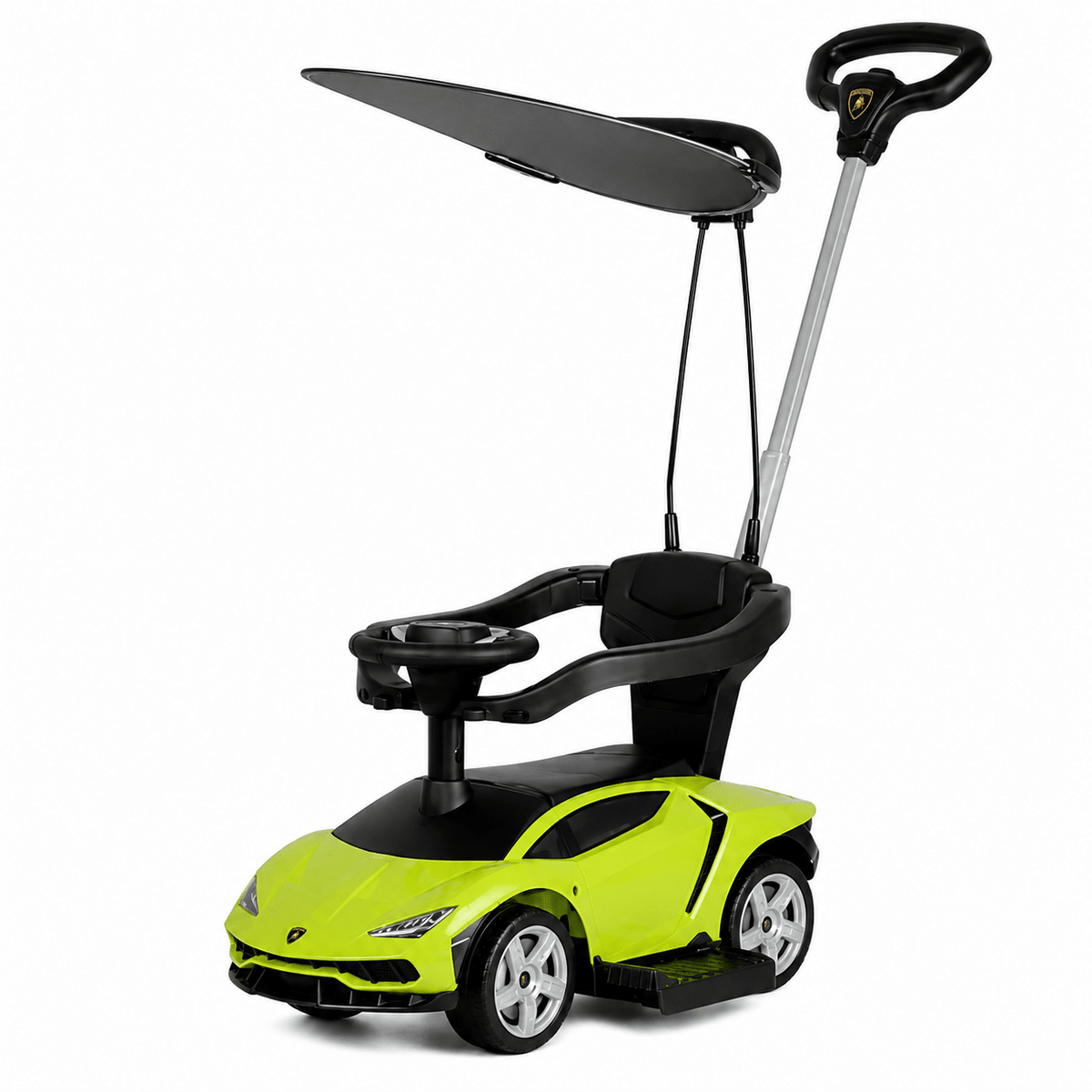 Lamborghini Pushing Car with Handle and Shade Green 3726C/3726AC — image 1