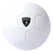 Lamborghini Sewing PVC Soccer Ball No. 5 - White LFB881-5W
