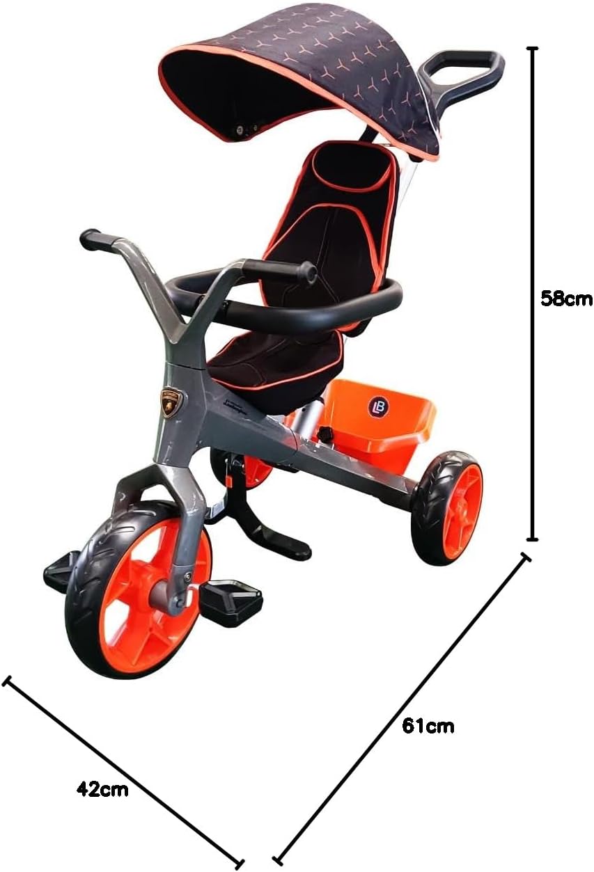 Lamborghini Tricycle Orange 495 - Colorland Toys
