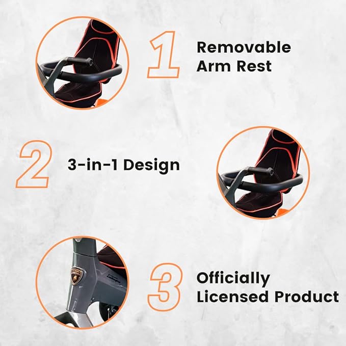 Lamborghini Tricycle Orange 495 - Colorland Toys