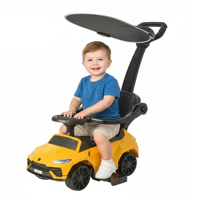 Lamborghini Urus Pushing Car With Shade Yellow 3268C — image 2