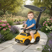 Lamborghini Urus Pushing Car With Shade Yellow 3268C