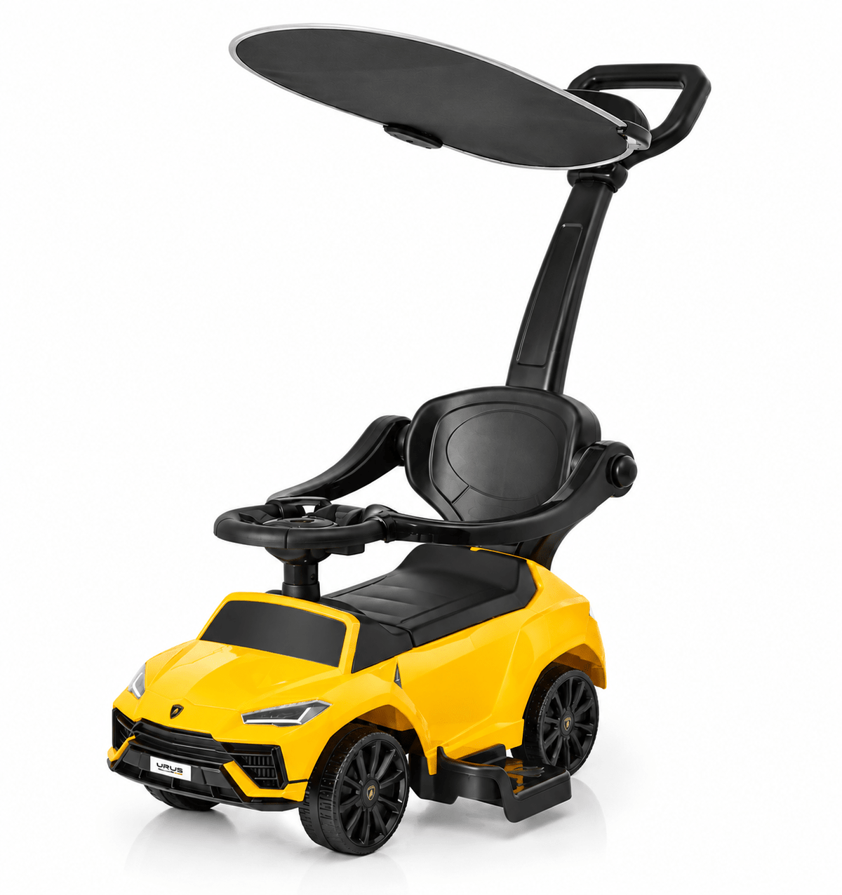 Lamborghini Urus Pushing Car With Shade Yellow 3268C — image 1