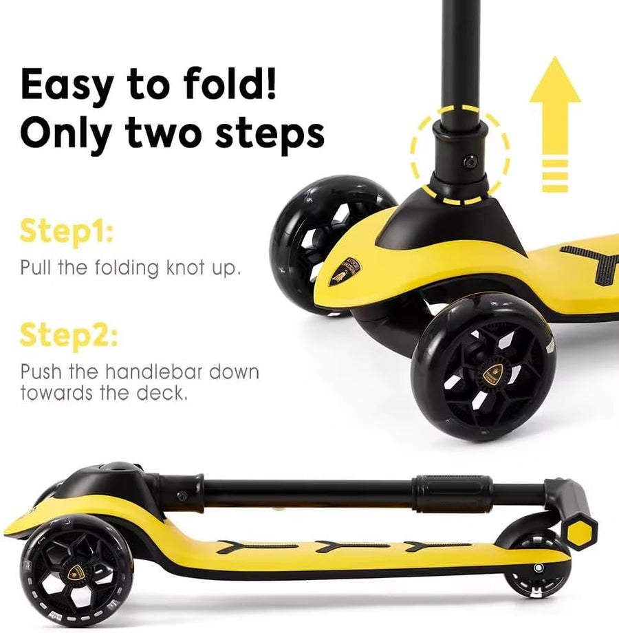 Lamborghini Scooter With Seat Yellow LEB-LB2005-S-YL — image 3