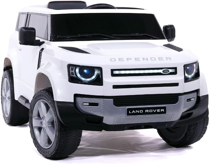Land Rover Defender 90 12V/2M White - Colorland Toys
