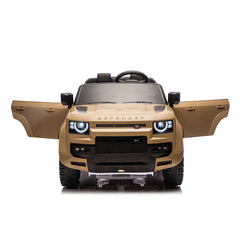 Land Rover Defender Licensed Ride On Car 12V - Champagne TR2503 - Colorland Toys